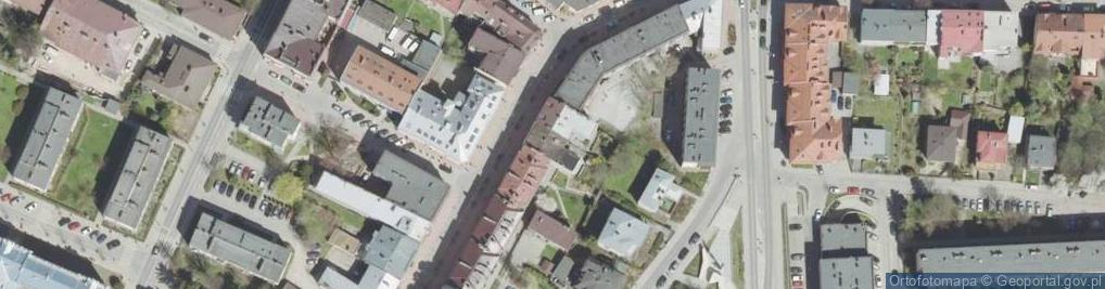 Zdjęcie satelitarne Komornik Sądowy przy Sądzie Rejonowym w Gorlicach Arkadiusz Krygowski Kancelaria Komornicza w Gorlicach