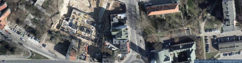Zdjęcie satelitarne Komornik Sądowy przy Sądzie Rejonowym w Gorzowie Wlkp Urszula Przetacka Kancelaria Komornicza w Gorzowie Wlkp