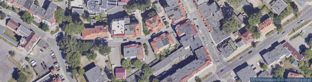 Zdjęcie satelitarne Komornik Sądowy przy Sądzie Rejonowym w Jeleniej Górze Mariusz Kopeć Kancelaria Komornicza w Jeleniej Górze
