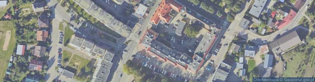 Zdjęcie satelitarne Komornik Sądowy przy Sądzie Rejonowym w Łobzie Krzysztof Musiałowski