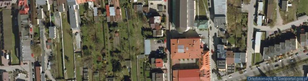 Zdjęcie satelitarne Komornik Sądowy przy Sądzie Rejonowym w Łowiczu Marek Cichal Kancelaria Komornicza w Łowiczu