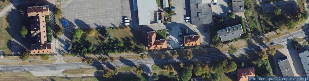 Zdjęcie satelitarne Komornik Sądowy przy Sądzie Rejonowym w Malborku Kacelaria Komor