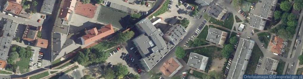 Zdjęcie satelitarne Komornik Sądowy przy Sądzie Rejonowym w Oleśnicy Tomasz Słomka Kancelaria Komornicza w Oleśnicy
