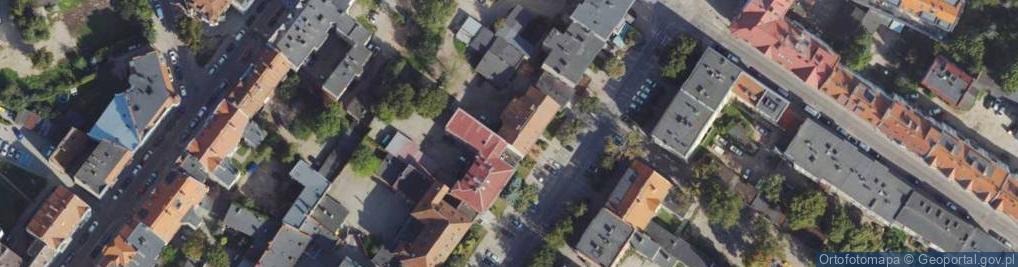 Zdjęcie satelitarne Komornik Sądowy przy Sądzie Rejonowym w Olsztynie Mariusz Chwatko Kancelaria Komornicza w Olsztynie