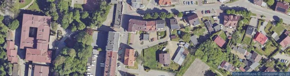 Zdjęcie satelitarne Komornik Sądowy przy Sądzie Rejonowym w Oświęcimiu Tomasz Paszek Kancelaria Komornicza w Oświęcimiu