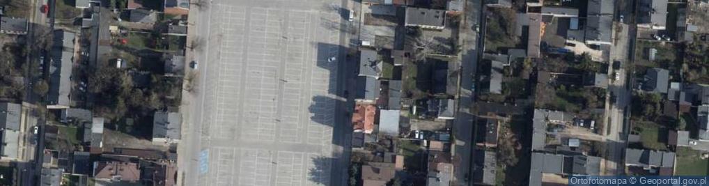 Zdjęcie satelitarne Komornik Sądowy przy Sądzie Rejonowym w Pabianicach Kancelaria Komornicza w Pabianicach