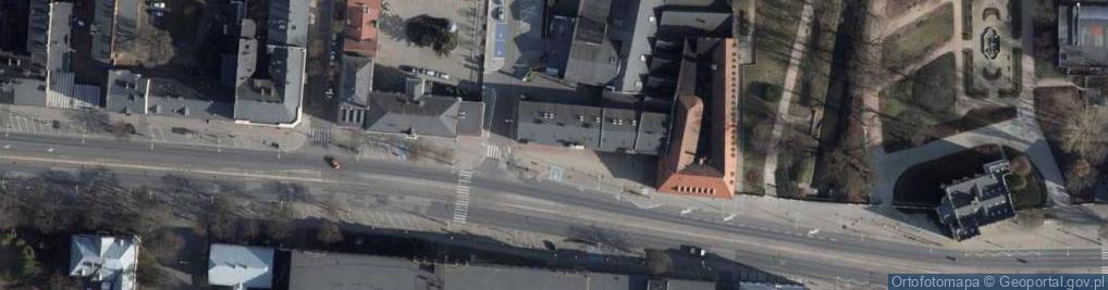 Zdjęcie satelitarne Komornik Sądowy przy Sądzie Rejonowym w Pabianicach Mariusz Kuźniak