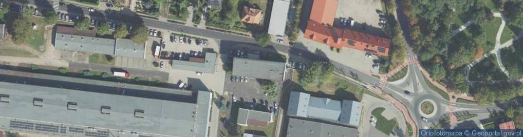 Zdjęcie satelitarne Komornik Sądowy przy Sądzie Rejonowym w Pleszewie