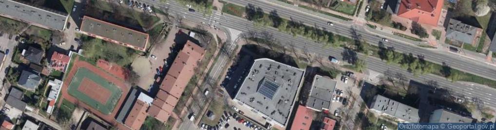 Zdjęcie satelitarne Komornik Sądowy przy Sądzie Rejonowym w Płocku Arkadiusz Majchrzak Kancelaria Komornicza z Siedzibą w Płocku