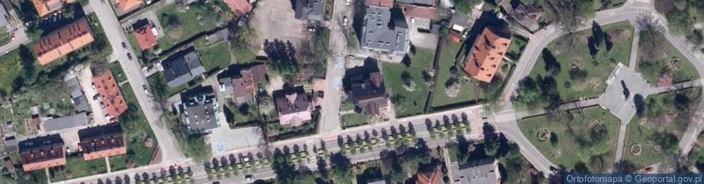 Zdjęcie satelitarne Komornik Sądowy przy Sądzie Rejonowym w Pszczynie