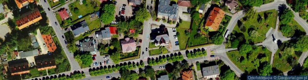 Zdjęcie satelitarne Komornik Sądowy przy Sądzie Rejonowym w Pszczynie