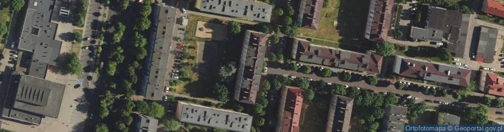 Zdjęcie satelitarne Komornik Sądowy przy Sądzie Rejonowym w Słupcy
