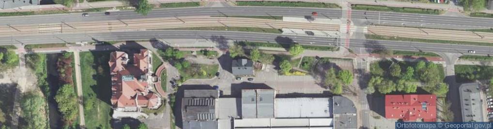 Zdjęcie satelitarne Komornik Sądowy przy Sądzie Rejonowym w Sosnowcu Jan Sztefka