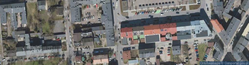 Zdjęcie satelitarne Komornik Sądowy przy Sądzie Rejonowym w Tomaszowie Mazowieckim Grażyna Grabowska