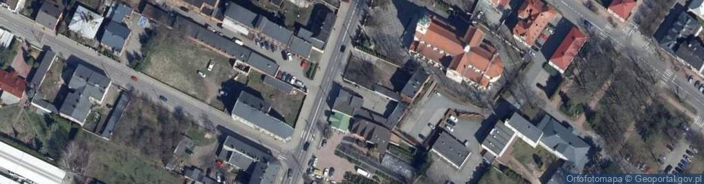 Zdjęcie satelitarne Komornik Sądowy przy Sądzie Rejonowym w Zduńskiej Woli Antoni Nowakowski Kancelaria Komornicza