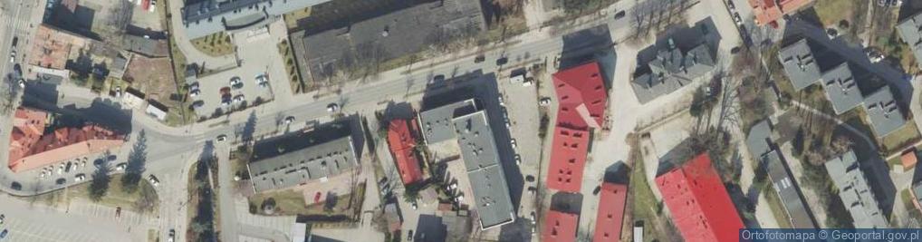 Zdjęcie satelitarne Komornik Sądowy Rewiru II przy Sądzie Rejonowym w Jarosławiu