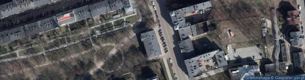 Zdjęcie satelitarne Komornik Sądowy Rewiru III przy Sądzie Rejonowym Dla Łodzi Śródmieście Bogdan Szczerbowski