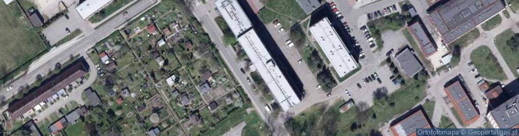Zdjęcie satelitarne Kompanijny Ośrodek Szkolenia