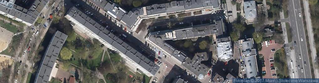 Zdjęcie satelitarne Kompas Turizem Przedstawicielstwo Oddział w Warszawie