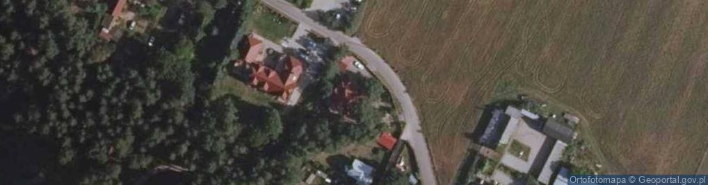 Zdjęcie satelitarne Kompleks Agroturystyczny Nad Stawem Sławomir Ochtera