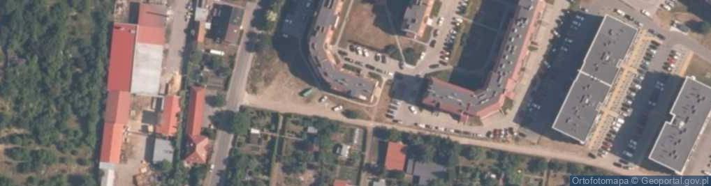 Zdjęcie satelitarne Kompleksowe Usługi Dekarskie Michał Karsznia