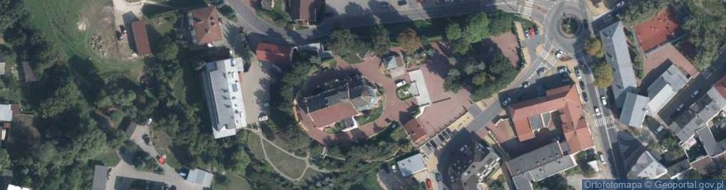Zdjęcie satelitarne Kompleksowe Usługi Pogrzebowe Hades Majewski Benedykt