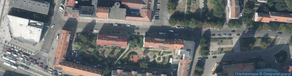 Zdjęcie satelitarne Kompleksowe Utrzymanie Budynków Leszek Białek