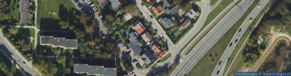 Zdjęcie satelitarne Kompleks
