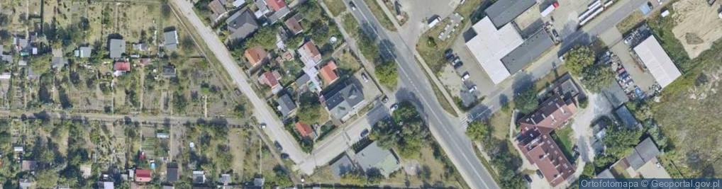 Zdjęcie satelitarne Komplex-Hurtownia Materiałów Budowlanych Samanta Zielińska