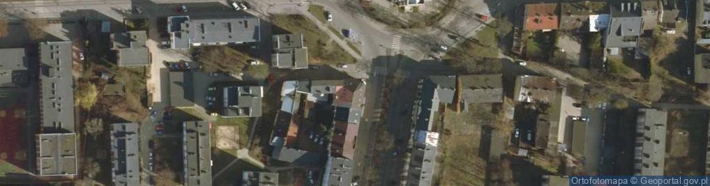 Zdjęcie satelitarne Komprint Handel i Usługi Zdzisława Wołosiak
