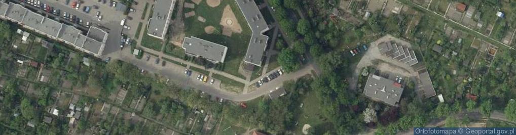 Zdjęcie satelitarne Komputerowa Pracownia Szablonów