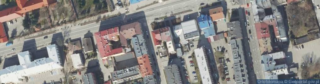 Zdjęcie satelitarne Komputerowe Usługi Projektowe Projekt