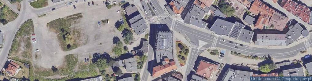 Zdjęcie satelitarne "Komtrans" Przeds.M.Sikora, J.G.