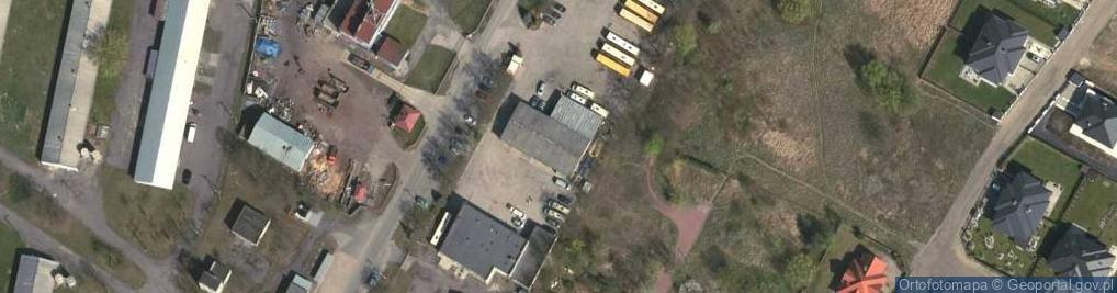 Zdjęcie satelitarne Komunikacja Miejska Łomianki