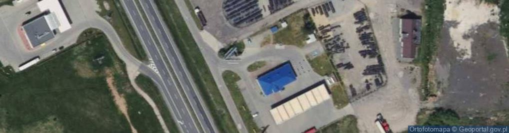 Zdjęcie satelitarne Kon Wit Recykling Konrad Zajkiewicz Wiktor Kwiatkowski