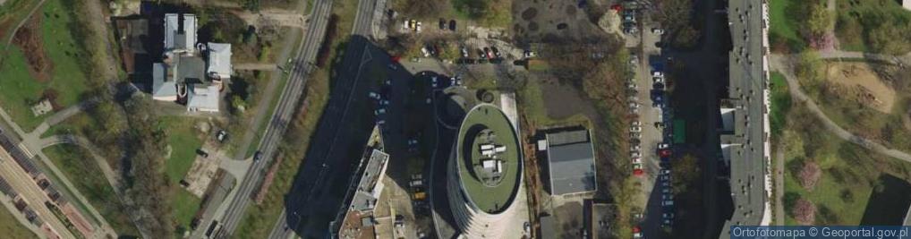 Zdjęcie satelitarne Koncept Pracownia Urbanistyczna Michał Chlebowski