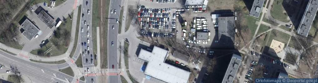 Zdjęcie satelitarne Koncesjonowane Biuro Ochrony Servo Kur i Wspólnicy