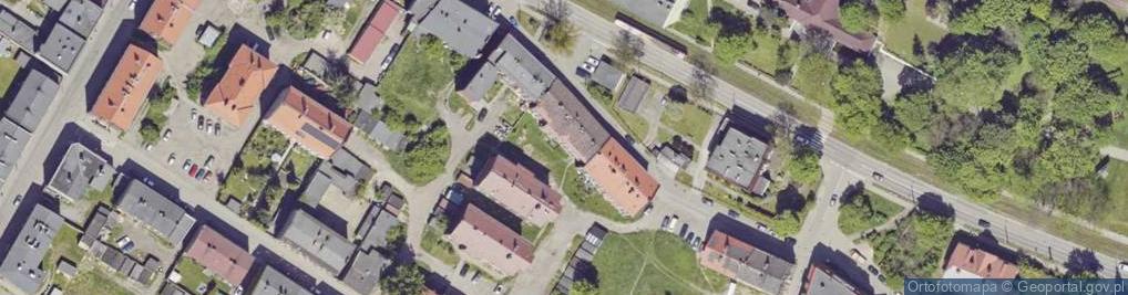 Zdjęcie satelitarne Konfekcji Lekkiej