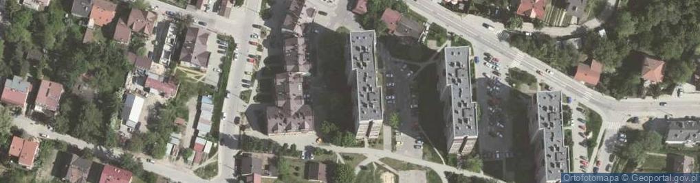 Zdjęcie satelitarne Koniczyna