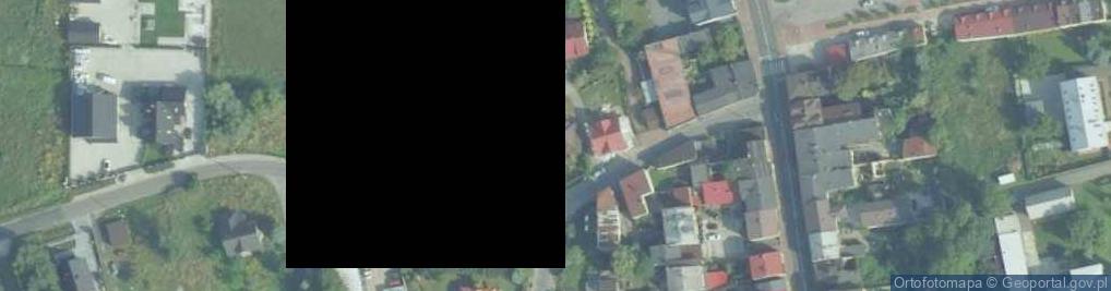 Zdjęcie satelitarne Konieczna Jadwiga Haberka Lila Skład Materiałów Budowlanych