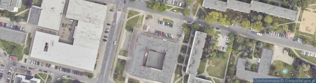 Zdjęcie satelitarne Konińska Izba Rolnicza