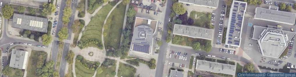 Zdjęcie satelitarne Konińskie Centrum Języków Obcych