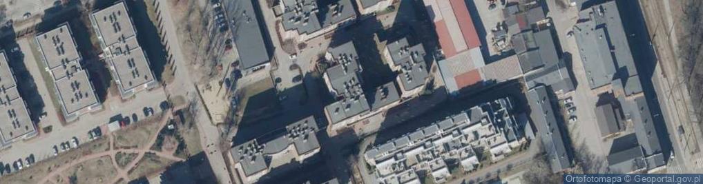 Zdjęcie satelitarne Konrad Śliwkiewicz Indywidualna Praktyka Lekarska