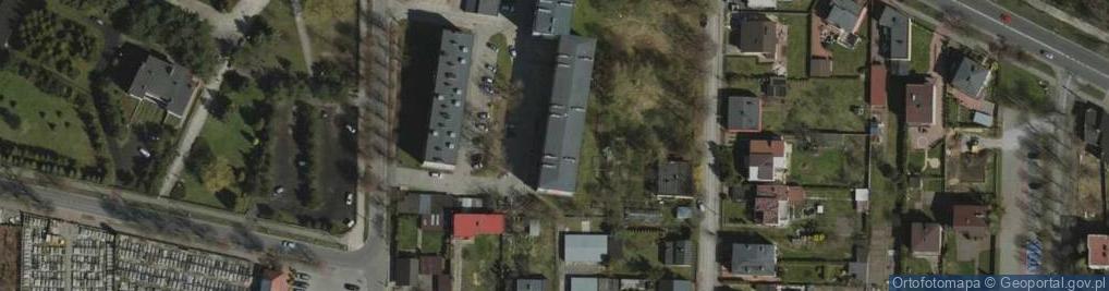 Zdjęcie satelitarne Konrad Stanik Przedsiębiorstwo Usługowe