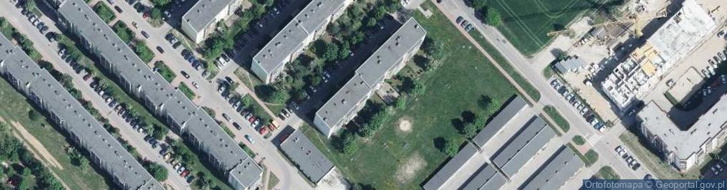 Zdjęcie satelitarne Konserwacja Terenów Zielonych Usługi Ogólno-Budowlane Chwedoruk Grażyna