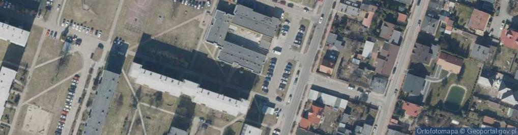 Zdjęcie satelitarne Konstantynowska Spółdzielnia Mieszkaniowa