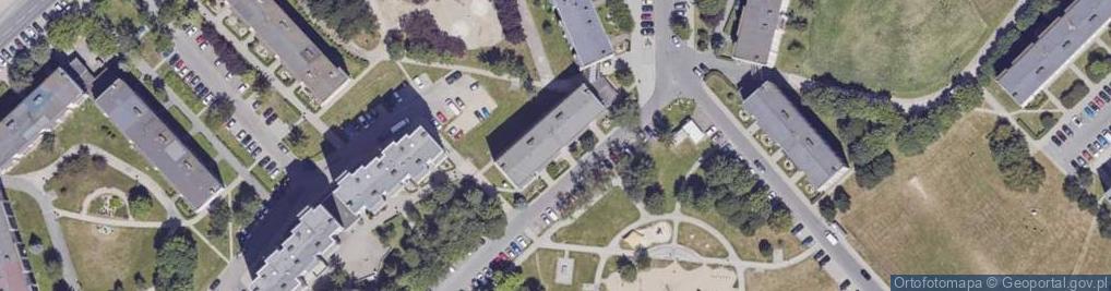 Zdjęcie satelitarne Konstrukcje Budowlane Adam Zieliński