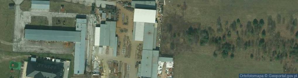 Zdjęcie satelitarne Konstrukcje Stalowe Słuja