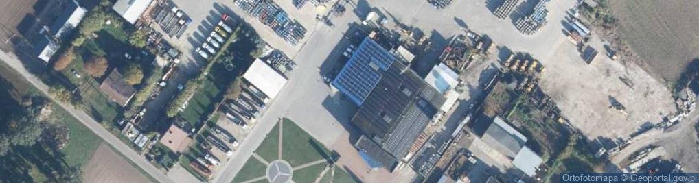 Zdjęcie satelitarne Kopalnie Surowców Naturalnych Kruszywo