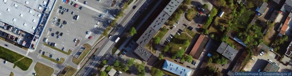 Zdjęcie satelitarne Kopis Puh Marek Tubilewicz Mirosław Cieślak